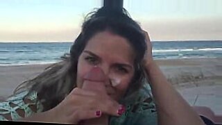 real voyeur beach couple invite strangers milf on beach