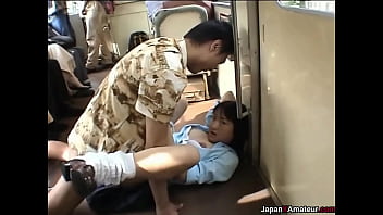 4004japanese slut in train