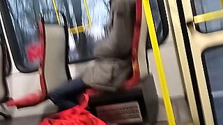 groped girl dick touch public bus train tram