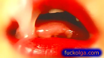 wife two cocks cum in her mouth