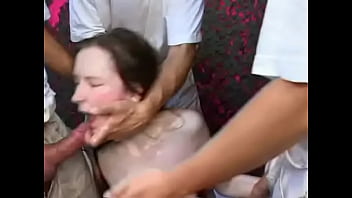 bar gangbang creampie