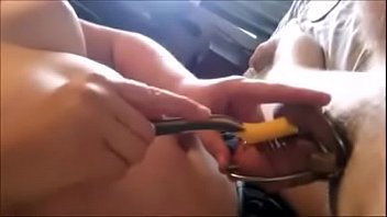 slave man eat dead skin from his mistress feet and eat toenail