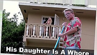 dad caught daughter masterbaiting in shower and fucled