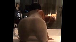 big booty black amateur girls riding dick in threesome3