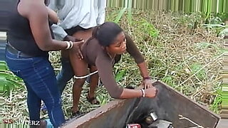 black girl in shower