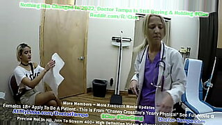 doctor check woman anal