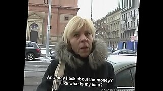 fucking a hungarian hottie for money in the wild