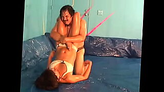 mixed wrestling two girls