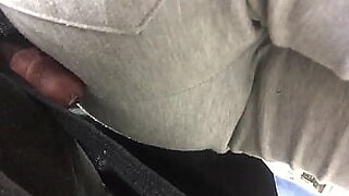 dick jerking on public bus