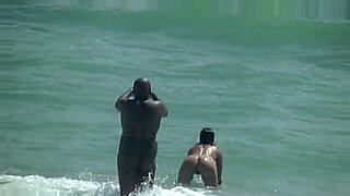 very young girl nude on beach