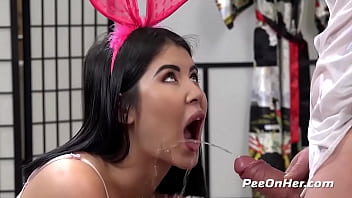 tasting own sticky pussy