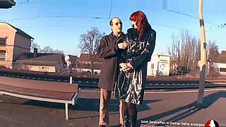 russian slut fingered in public