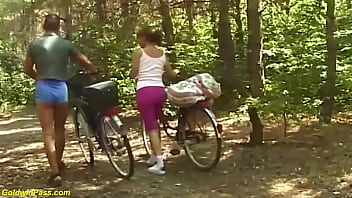 tourist girls fucked in forest office